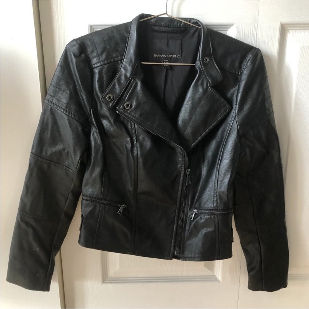 Leather Moto Jacket